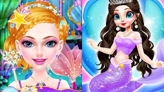 Mermaid Princess Make-up Salon Game||Androidgameplay||New Game 2022||@kidsgamejunction||Dress-up screenshot 1