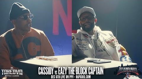 Cassidy vs Eazy The Block Captain Faceoff Reaction 