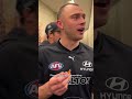 bro doesn’t play about his shapes 😭 #tastetest #afl #carltonfc