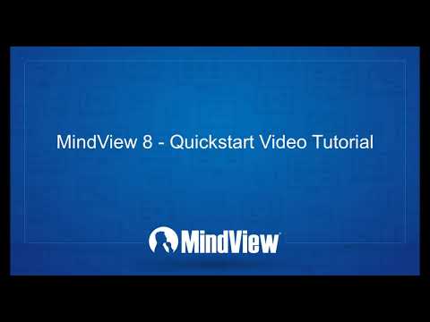 MindView 8 - Quickstart