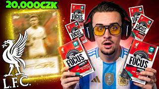 PADLA 1/5 KARTA!⚽ | Otevíračka Liverpool FC Focus za 20 000 KČ
