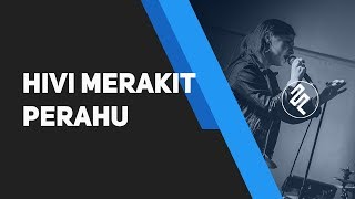 HIVI! - Merakit Perahu Piano Karaoke Instrumental Synthesia / Chord / Lirik / Tutorial