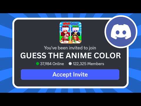 How to Join Guess the Anime Color Discord Server