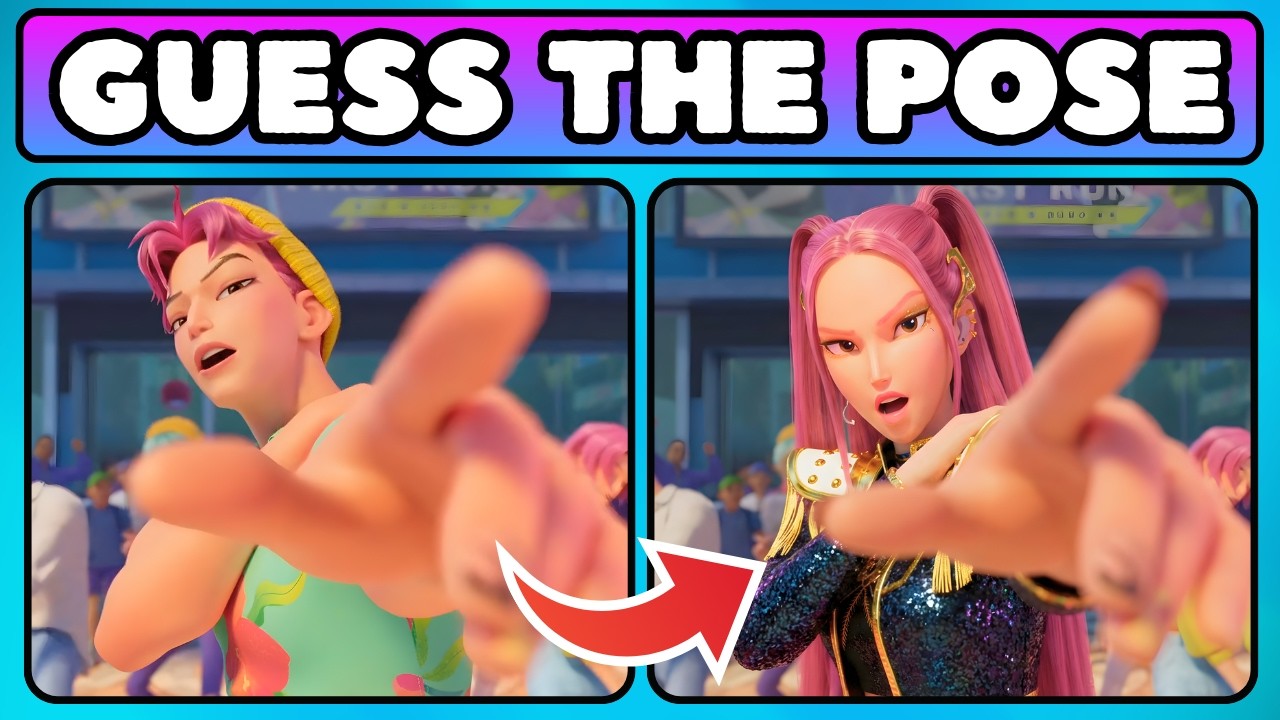 WHO STOLE THE POSE? | Ultimate K-Pop Demon Hunters Quiz Challenge