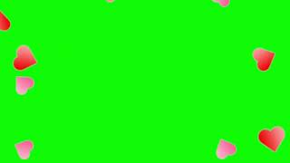 Magic Hurts Green Screen Anima Video Effect - Зеленый экран эфект магические сердечки