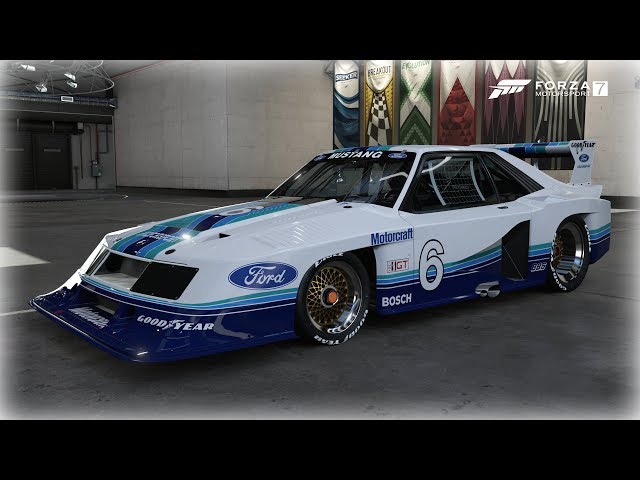 Forza Motorsport 7 - 1982 Ford #6 Zakspeed Roush Mustang IMSA GT