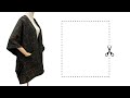 ⭐️ Very easy Rectangle woolen poncho coat cutting and sewing | DIY cape/cloak/jacket/coat