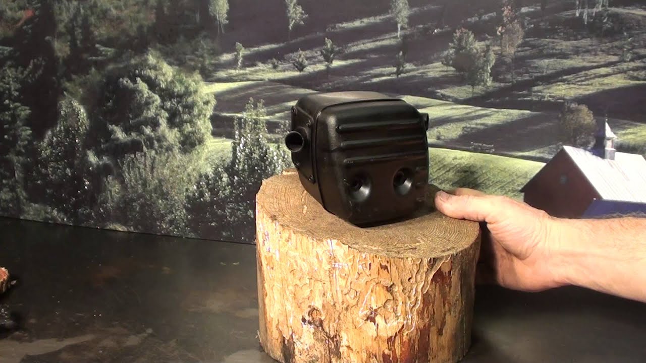 thechainsawguy com shop talk Custom muffler Husqvarna 3120 XP Chainsaw