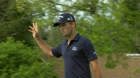 Matt Every makes 20-foot birdie putt on No. 10 at Arnold Palmer