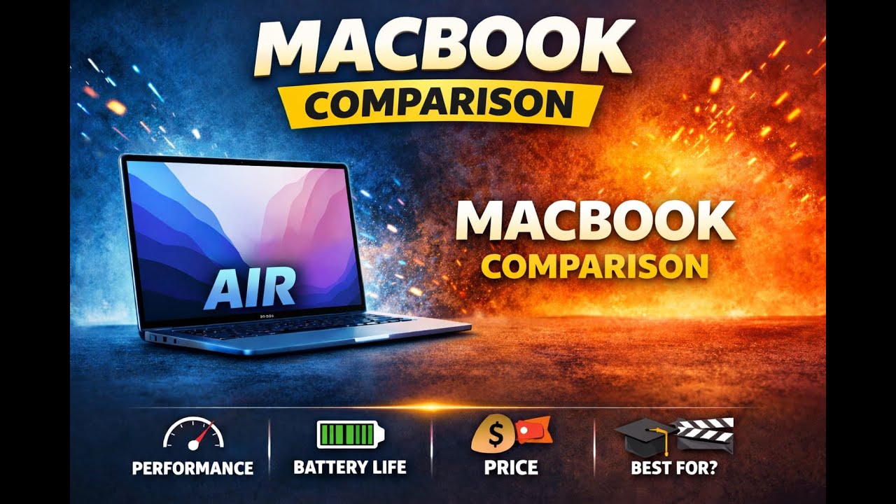 MacBook Comparison 🔥 | Which MacBook Should You Buy in 2026 ? 💻 | Full ...