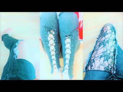 Hướng dẫn bạn cách làm quần jean rách đầu gối | HÃY XEM NGAY | Foci