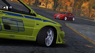 Need For Speed Most Wanted : Dominic Toretto VS Brian O