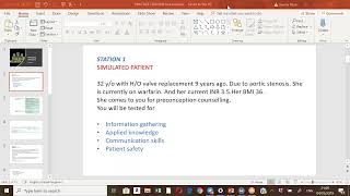 Part 3 MRCOG Practice stations with Dr Samira Khan
