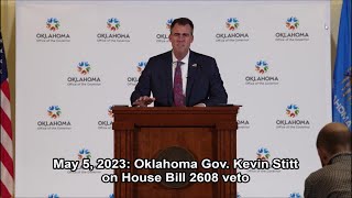 'There is absolutely no gap in our (sex offender) registry system': Oklahoma Gov. Stitt addresses HB