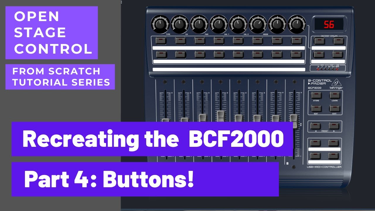 Tutorial Stage Game Button Open Stage Control tutorial - Part 4 - Buttons! - YouTube