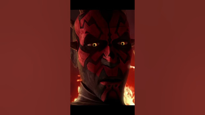 First Time OBI-WAN sees DARTH MAUL since NABOO. STAR WARS The CLONE WARS