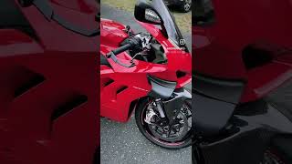 The Panigale V4 with SC Project Exhaust 🥵🎶