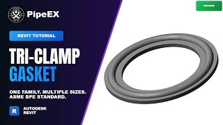 Revit MEP Tutorial: Create a Parametric Tri-Clamp Gasket from Scratch