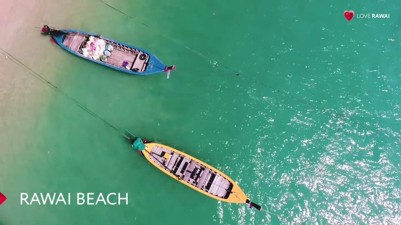 Rawai beach — 20 seconds review by Love Rawai, Phuket, Thailand koh hey phuket
