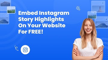 How to embed Instagram story highlights on website?