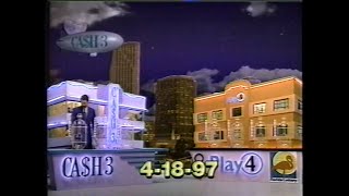 [1997-04-18] Florida Lottery, Cash 3 and Play 4