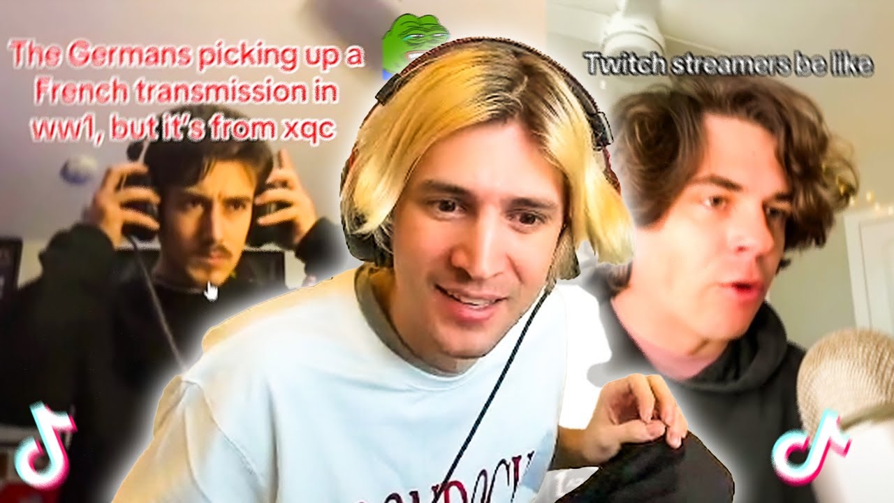 xQc реагирует на самые смешные клипы и видео в TikTok!