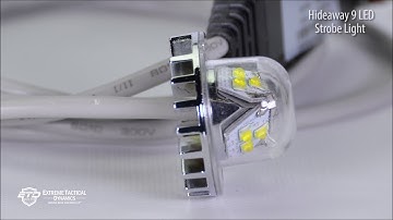Hideaway 9 LED Hideaway Strobe Light Info