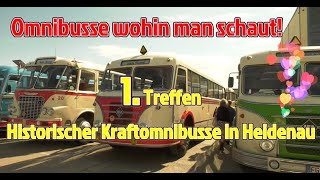 1. Treffen Historischer Omnibusse in Heidenau