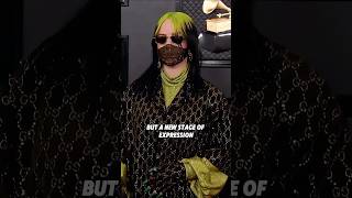 Why did Billie Eilish suddenly stop wearing oversized clothes?#billieeilish #clothing #change #fypシ