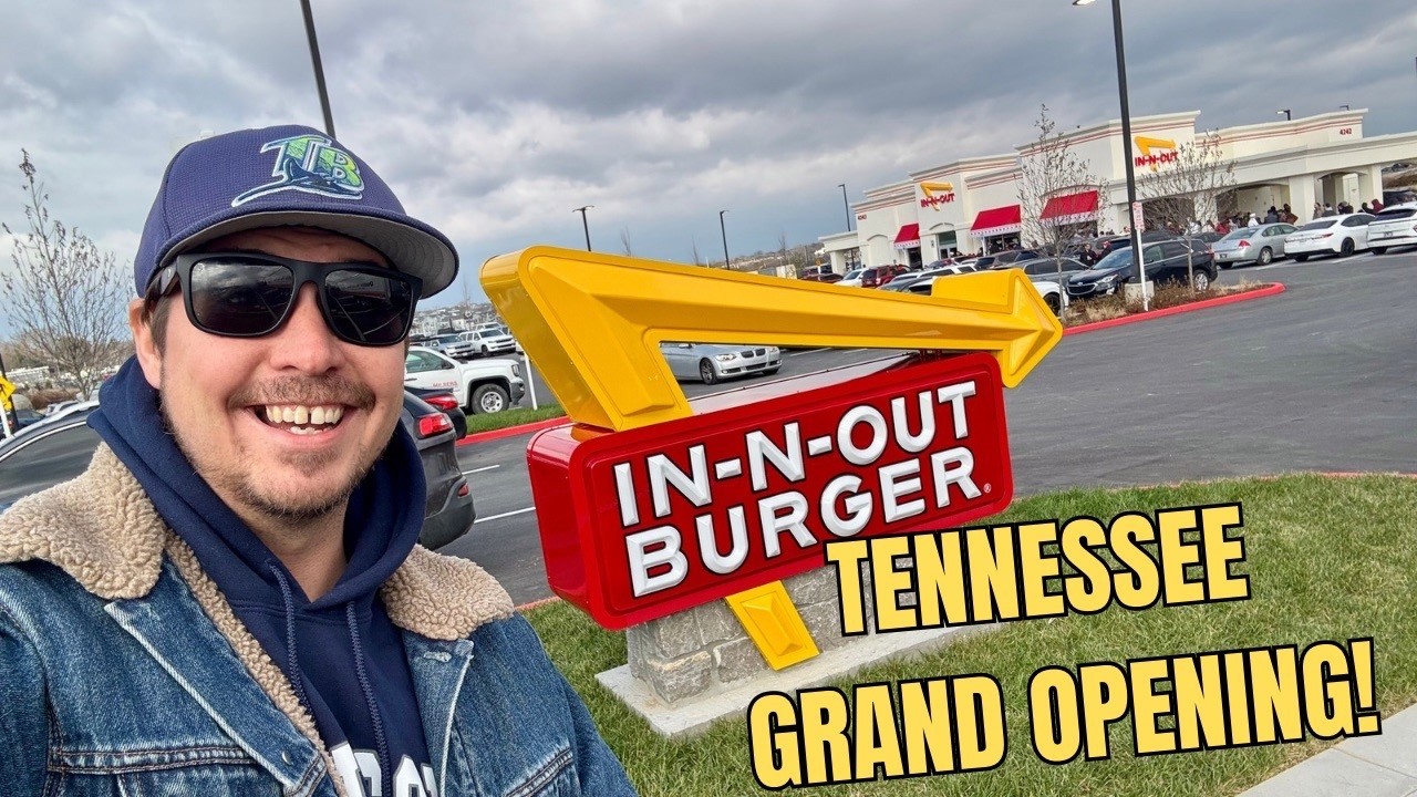 In-N-Out Burger Opens In Tennessee! Grand Opening Chaos | All 3 Stores In One Day!