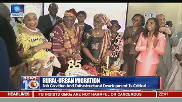 Experts Suggest Solutions To Prevailing Rural Urban Migration
