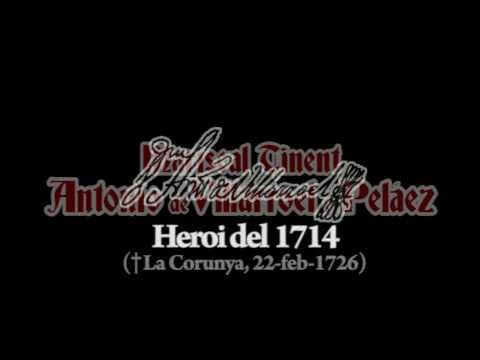 Herois del 1714: Mariscal Tinent Antonio de Villar...