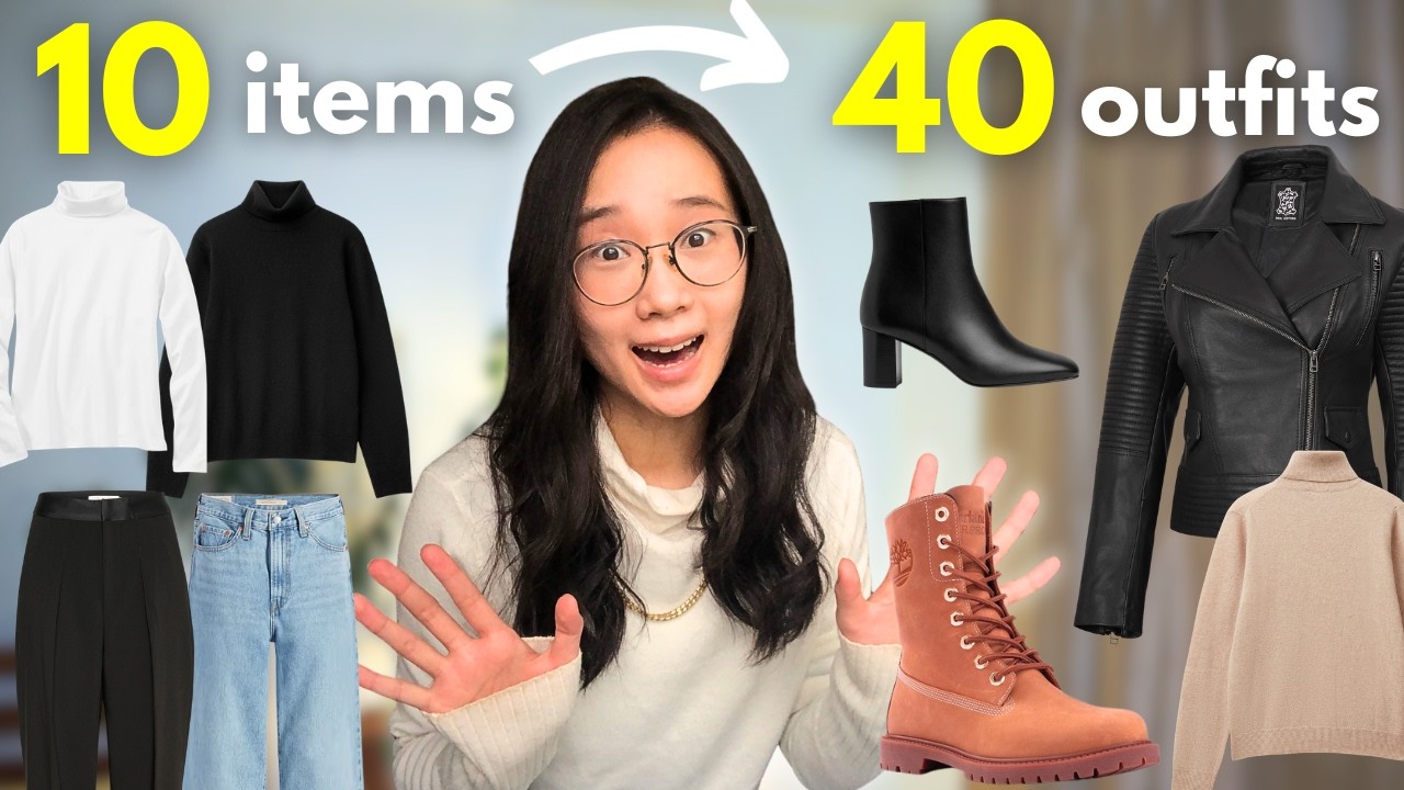 Your wardrobe only needs *these 10 items* l frugal living