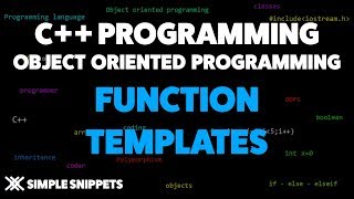 Function Templates in C   with Program Example | C   Programmming