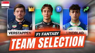 Russell’s Engine Nightmare ➕ Is Verstappen the New 2X Lock? | Singapore GP Best Lineups | F1 Fantasy