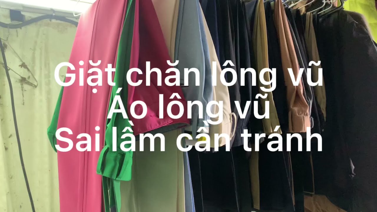 Cách khắc phục áo lông vũ bị ra lông