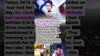 What Happened When Jin Remembered a Staff Member's Birthday