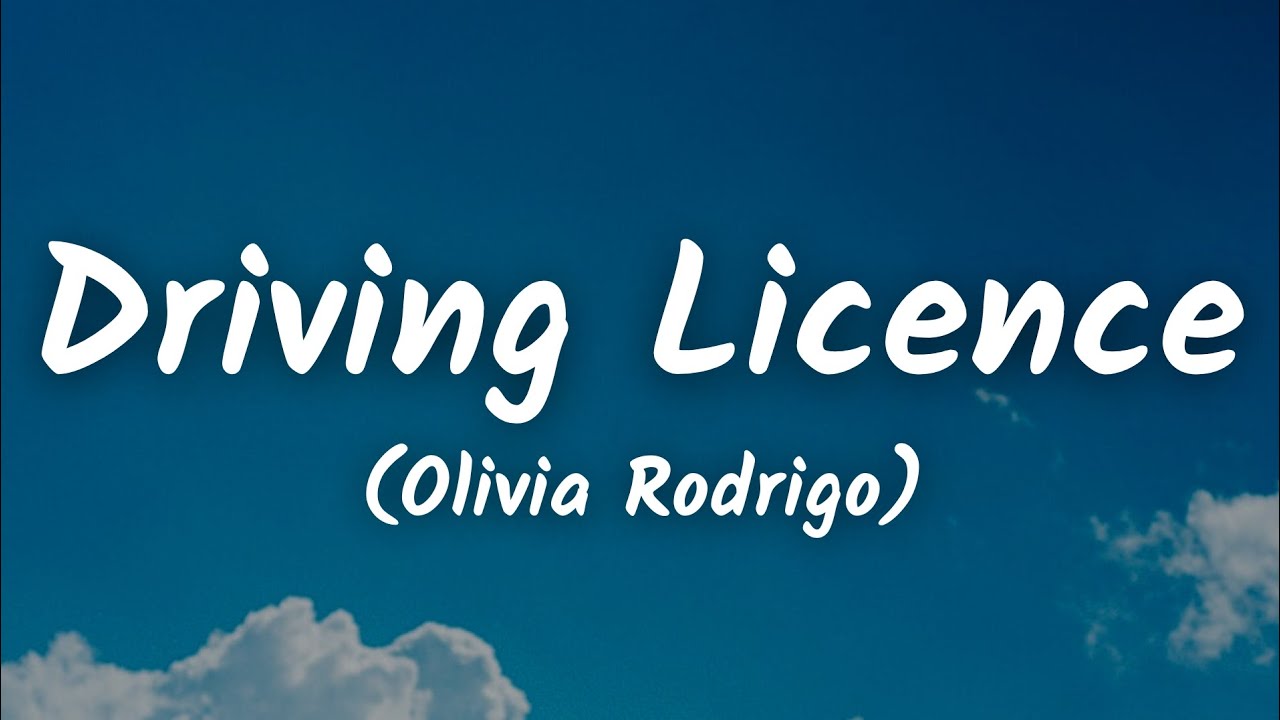 Olivia Rodrigo - Drivers License (Lyrics) - YouTube