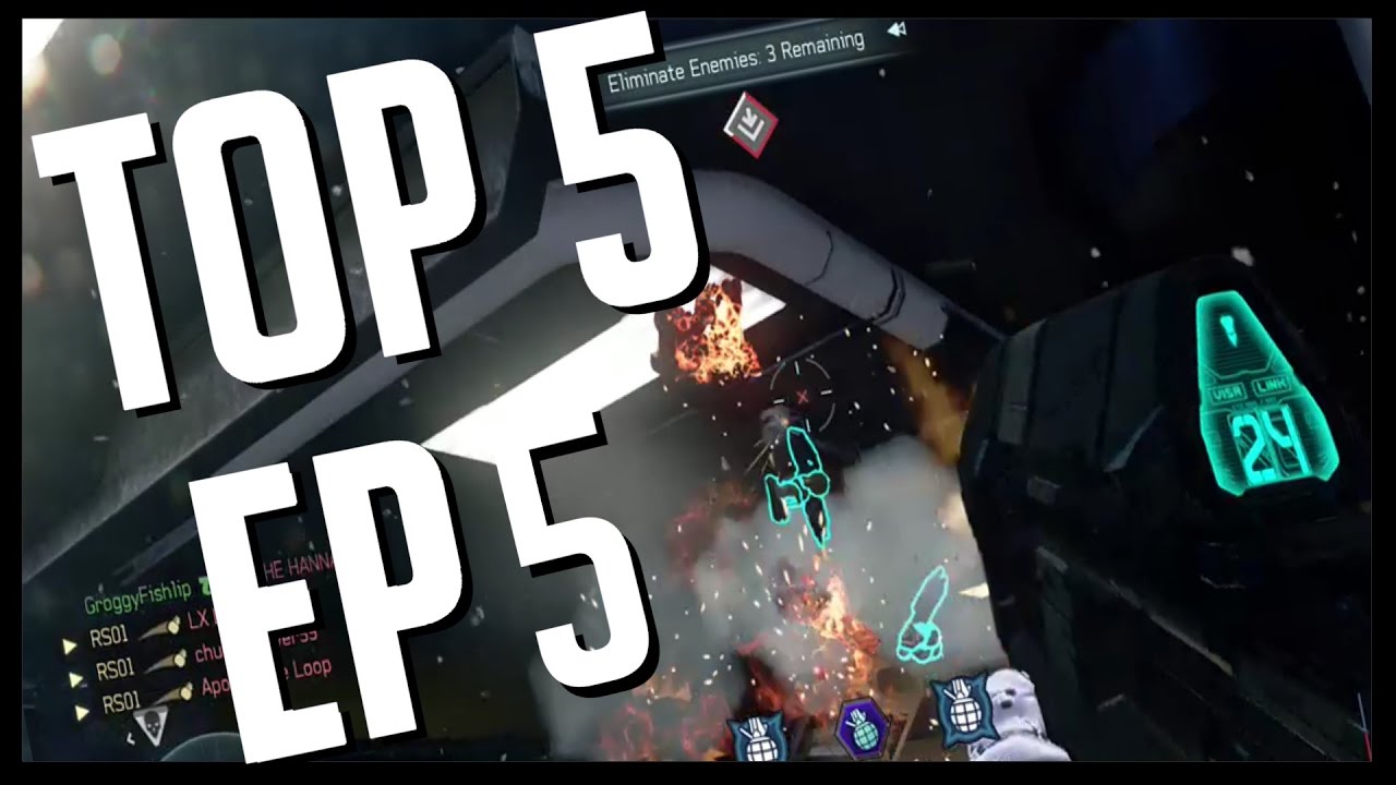 Top 5 Halo Clips of the Week 5 LTN (Halo 5) YouTube