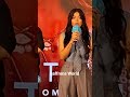 Rashmika Mandanna addressing media during trailer launch of Cocktail 2 in Mumbai #kritisanon
