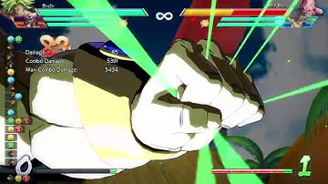 Broly Midscreen Meteor Loop Combo (Character Specific)