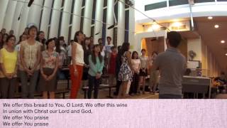 Video thumbnail of "We Offer This Bread To You O Lord AMC OLPS"
