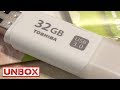 Toshiba Hayabusa 32GB white USB 3.0 THN-U301W0320E4 - распаковка и тестирование скорости