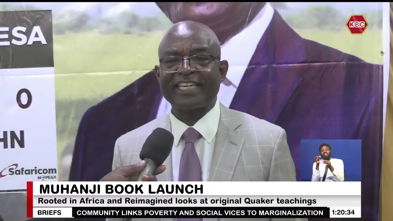 John Muhanji launches a book encouraging Quakers to understand their faith through an African lens