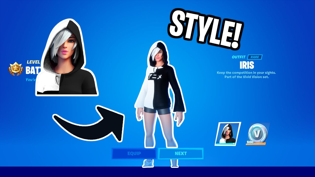 *NEW* Fortnite Anime Iris Skin | Custom Fortnite Iris Skin ...