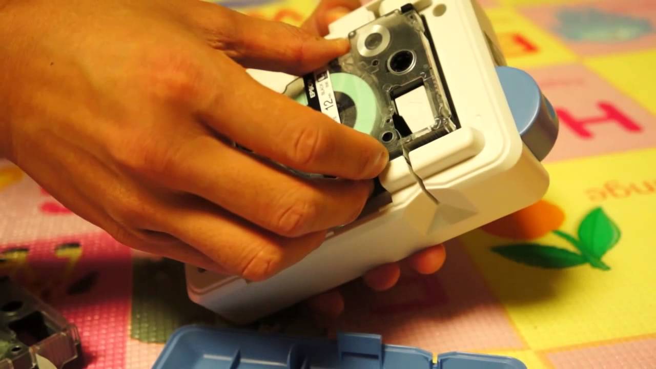 EPSON PRIFIA LABEL WRITER OK200-How to change the cartridge