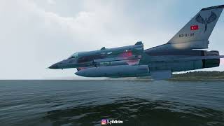 F-16 Ping Under The Bridge