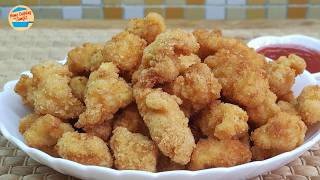 Crispy Chicken Popcorn | Tender & Juicy Fried Chicken Bites