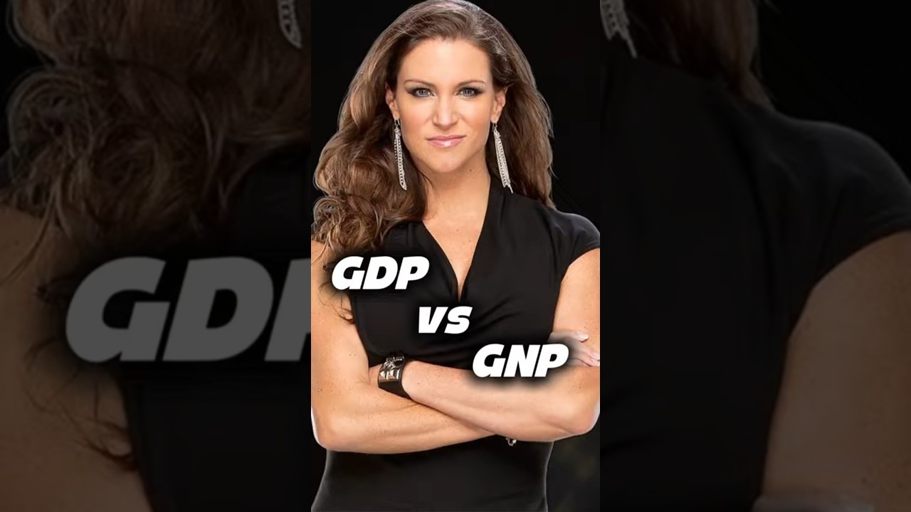 GDP vs GNP (Yes, WWE Can Teach Economics)