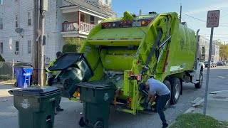 Ez Disposal’s Rocket Tipper Garbage Truck VS Carted Trash